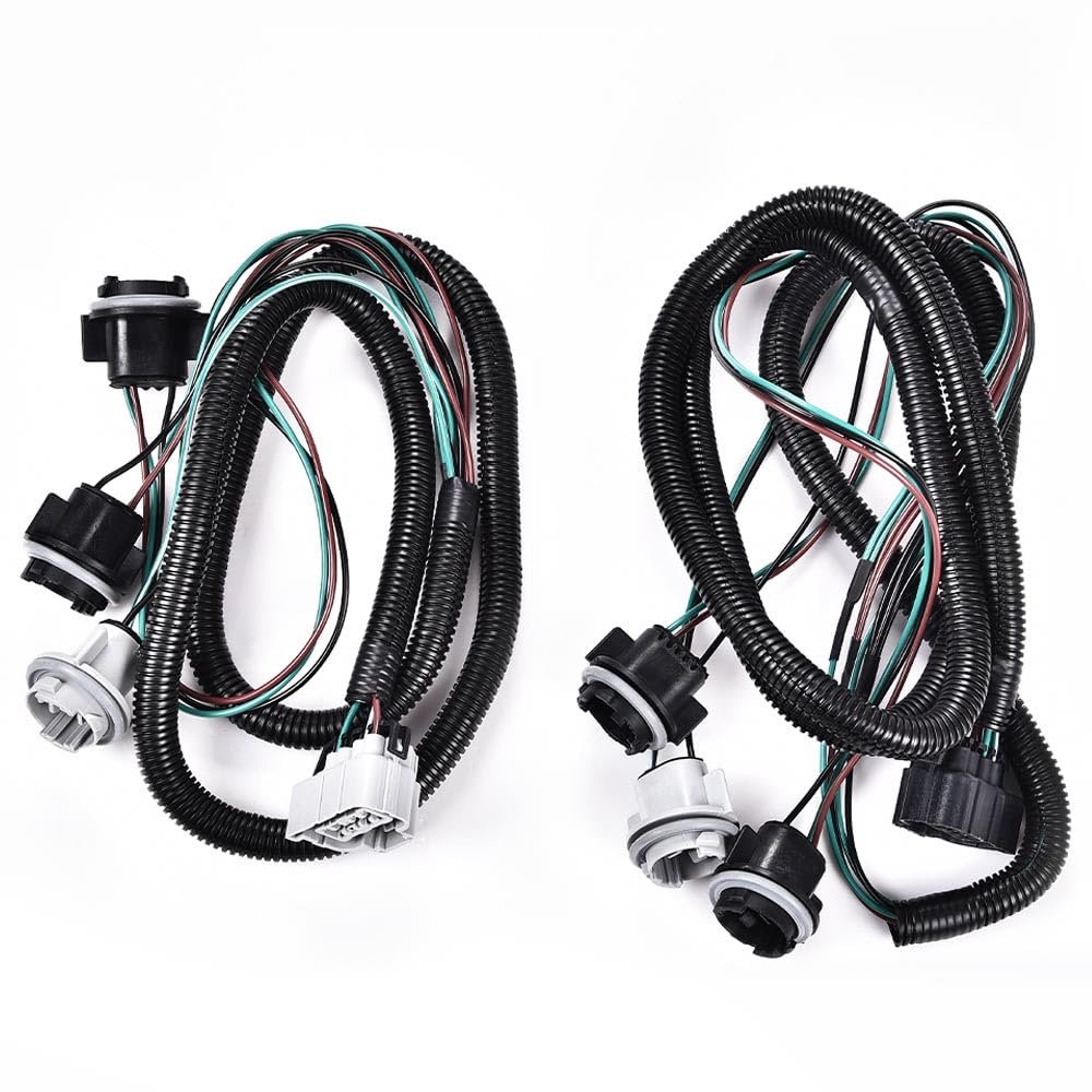 Left And Right Tail Light Lamp Wiring Harness For Chevy Silverado 2007 2014 Gmc Sierra 2008 Set Of 2
