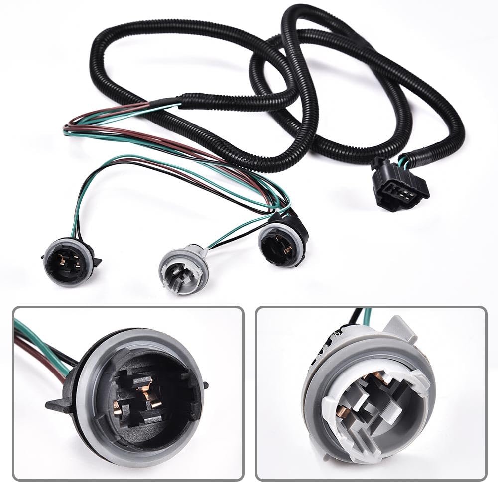 Left And Right Tail Light Lamp Wiring Harness For Chevy Silverado 2007 2014 Gmc Sierra 2008 Set Of 2