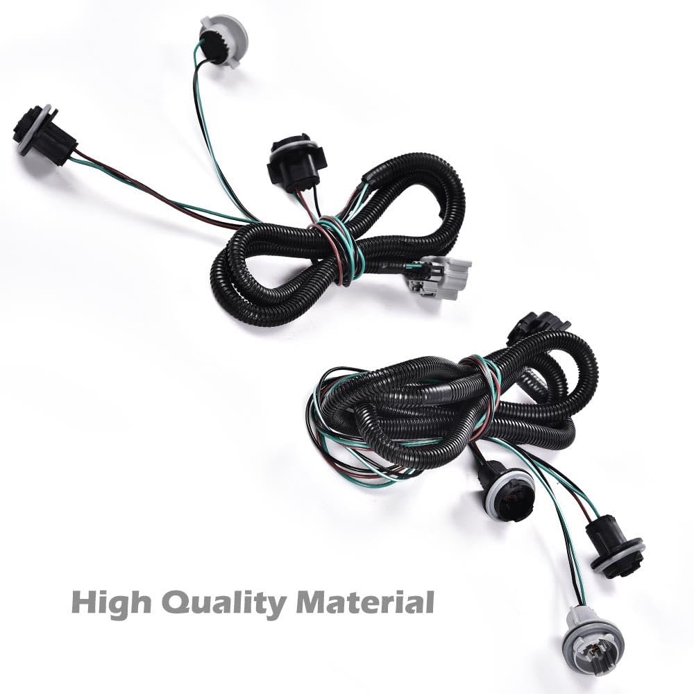 Left And Right Tail Light Lamp Wiring Harness For Chevy Silverado 2007 2014 Gmc Sierra 2008 Set Of 2