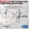 Replacement Front Passenger Power Window Regulator With Motor Compatible Cadillac Chevy Gmc Escalade Silverado 1500hd Suburban