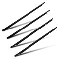 Premium Window Molding Trim Perfect Fit For 2006 2007 2008 Toyota Rav4 Replaces Part Numbers A 75720-42030 Weatherstrip Seal 