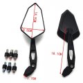 Motorcycle Mirrors Rear View Mirror 8mm 10mm Universal Compatible With For Honda Vt250 Mc20 Spada Vtr250 Mc33 Cb250 Hornet