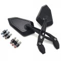 Motorcycle Mirrors Rear View Mirror 8mm 10mm Universal Compatible With For Honda Vt250 Mc20 Spada Vtr250 Mc33 Cb250 Hornet