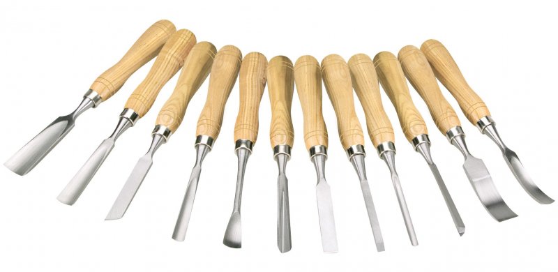 Woodstock D3784 Chisel Set 12-piece