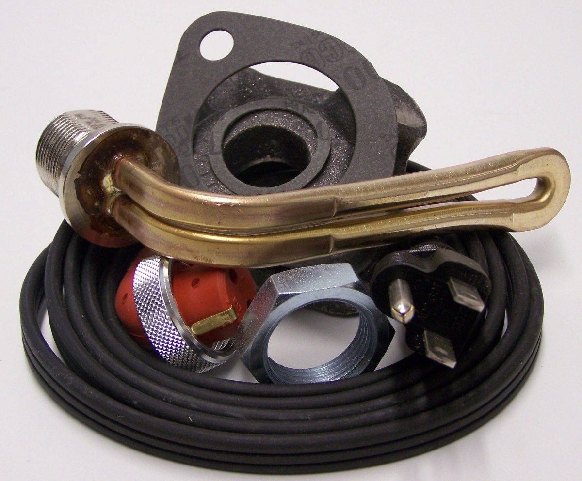 Engine Heater Kit For Detroit Diesel 6-71 Engines With Water Cooled Compressor