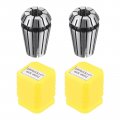Uxcell Er16 Spring Collet 9 32 Chuck For Cnc Engraving Machine Lathe Milling 2pcs