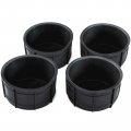 Red Hound Auto 4 Dash Pull Out Front Seat Floor Console Cup Holder Inserts 2000-2006 Compatible With Chevrolet Gmc Silverado