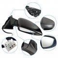Right Passenger Side Door Mirror For Honda Accord Lx Sport 2018 2022 Power Non Heated No Turn Signal Black Paint Replaces 