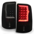 Hecasa Led Tail Light For 2007-2014 Gmc Sierra 1500 2500hd 3500hd Pickup Truck Lamp Assembly Rear W Led Tube Smoke Lens Black 