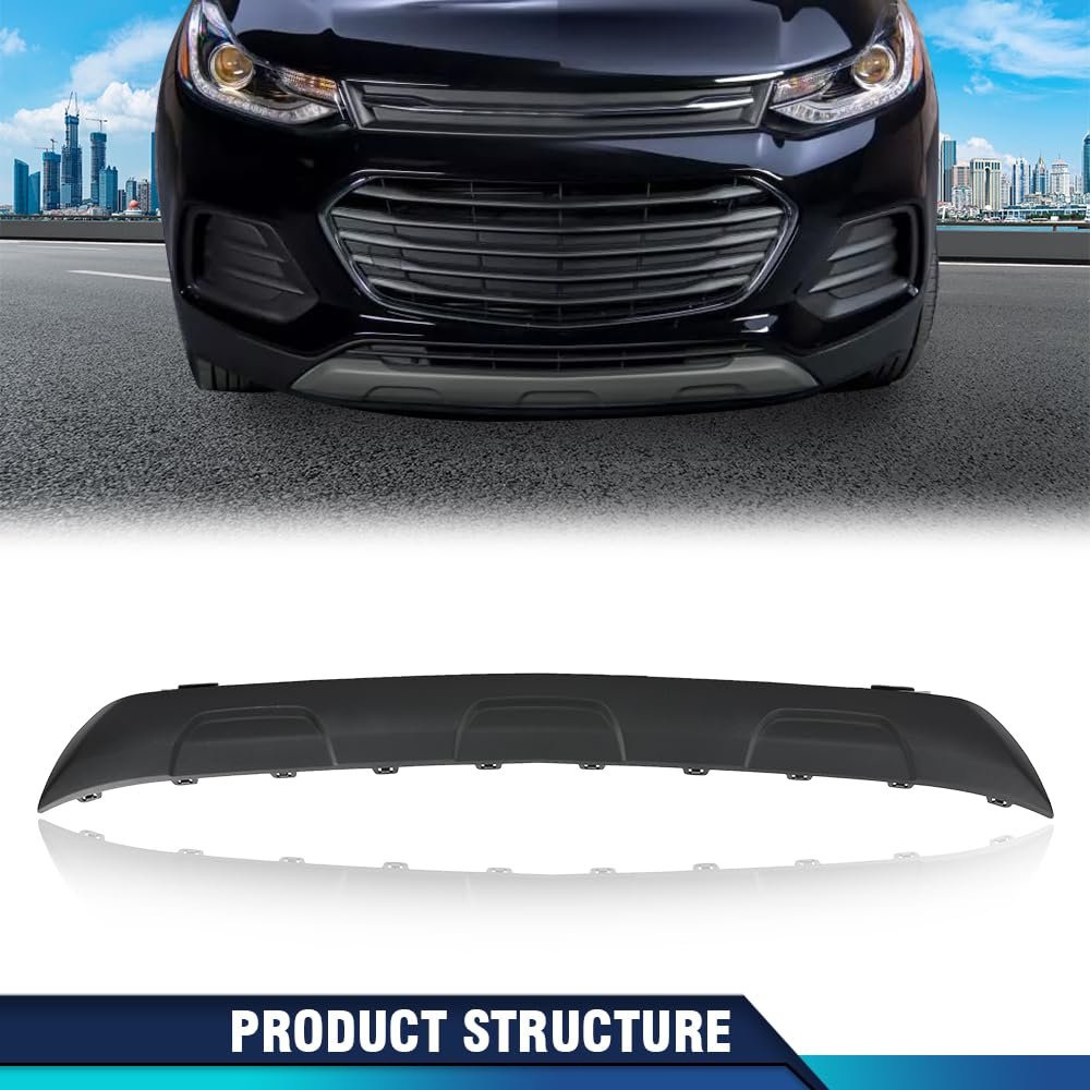 Front Lower Valance Skid Plate Black For Chevy Trax 2017 2018 2019 2020 2021 Gm1095210 42392740