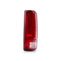 Tail Light Driver Side For Gmc Sonoma 1991 1992 1993 Clear And Red Lens With Housing Replacement Gm2800106 915709 Standard 