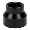 Qiilu Oil Filter Socket Metal Fuel Cap Remover 24mm 36mm Reversible Low Profile 3 8 Inch Drive For And Service In Tight Engine 