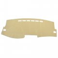 Car Dashboard Cover Beige Polyester Non-slip Mat Protector Carpet Sun Proof For Toyota Corolla 2007-2013 