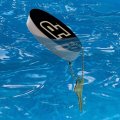 Graphics More Purdue Boilermakers Logo Floating Keychain Oval Foam Fishing Boat Buoy Key Float