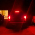 Alla Lighting Customized 4014 84-smd T20 Wedge W21 5w 7443 Strobe Brake Lights Led Flashing Stop Bulbs Red 7443ll 7515 78661 