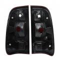 Waltyotur A Pair Of Smoked Black Taillights Replacement For Ford F250 F350 F450 F550 2008-2016 Super Duty Tail Lights