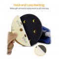 Speedwox 100 Pcs 5 Inch Sanding Discs 8 Hole Hook And Loop Assortment 20 Each Of 80 120 150 220 Assorted Grits Dustless