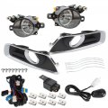 Gxywady Fog Lamp Cover With Bulb Harness Switch Gm2592301 Gm2593301 Replacement For Chevy Malibu 2012-2015