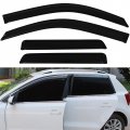 Aintier Side Window Deflectors Sun Rain Guards Set Fit For 2003 Chevy Blazer 4 Pcs Black
