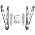 Tcmt Rear Passenger Foot Peg Footrest Bracket Set Fit Fits For Yamaha Yzf R1 2009-2014