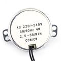 1pcs Ac 220-240v 4w Synchronous Motor 50 60hz Ccw Cw Electric Synchron Geared Motor2 5-3rpm