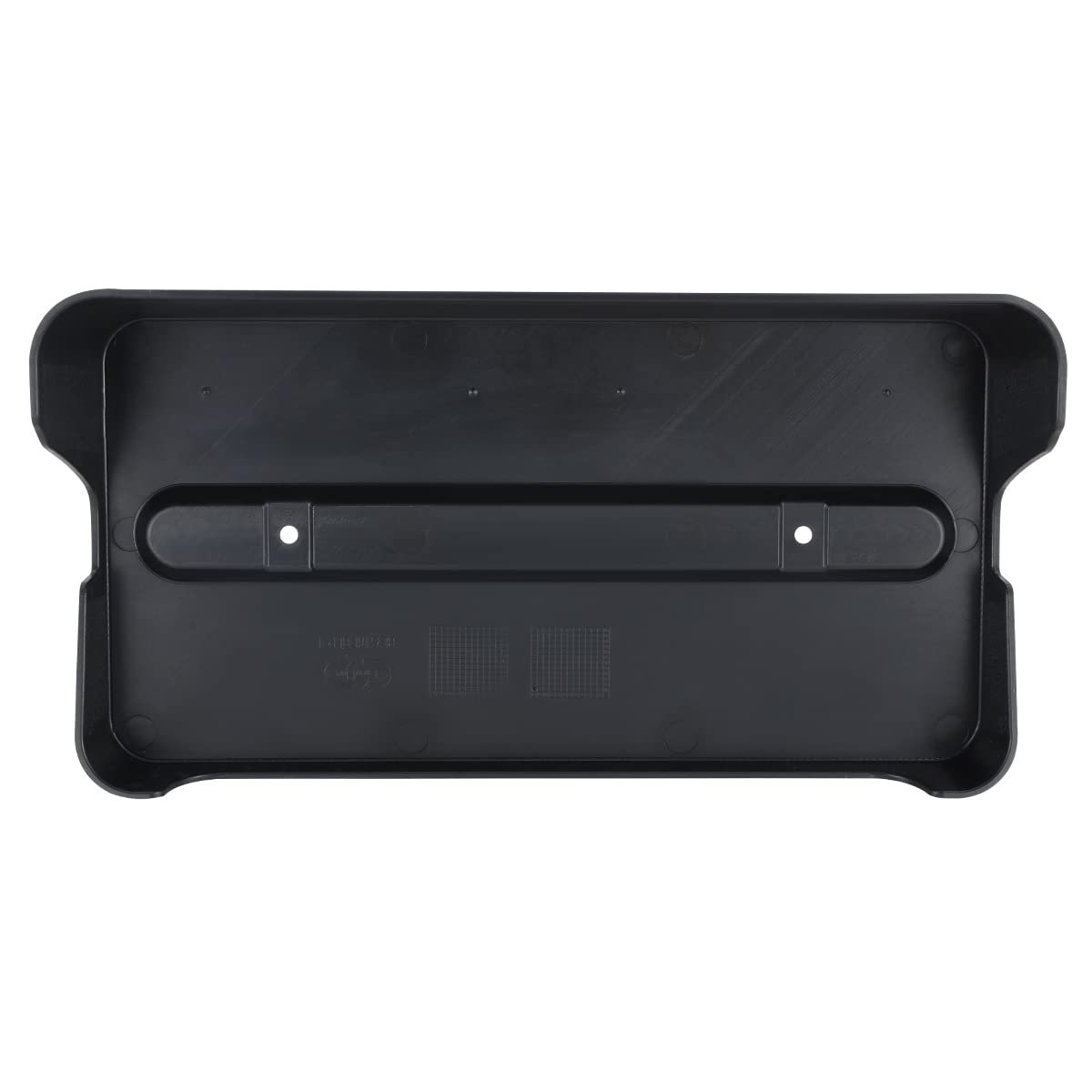 Auto Dynasty Factory Style Front License Plate Mounting Bracket For Mercedes-benz G63 Amg 13-18 Matte Black