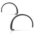 Rear Fender Wheel Flare Molding Trim Archs For Tesla Model X 2016 2021 Left And Right Side Pair Black00e 1035291 00 E 