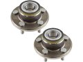 Front Wheel Hub And Bearing Kit Set Of 2 For 2006 2011 Dodge Charger Rwd 2012 2014 Srt8 Direct Fit Replacement W0127-b976381 