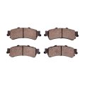Disc Brake Pads For Gmc Safari 2003 2004 2005 Front Mechanical Pad Wear Sensor 5 61 Inner Width 2 03 In Height Alx Pau Df 4000 