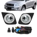 2009 2010 2011 2012 Rav4 Fog Lights With Wiring Harness Switch Kit Front Bumper Right Left Side Driving Lamps 