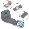 X Autohaux 2pcs 3 3ft Cargo Tie Down Straps Heavy Load Lashing Travel Luggage Strap Adjustable With Cam Lock Buckle For Car