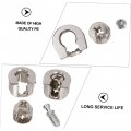 Gatuida 15 Pcs Shelf Pin Furniture Cam Lock Fasteners Metal Tiered Tray Hardware Plate Holder Eccentric Fittings Fixer Locks