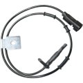 Abs Speed Sensor For Chevy Equinox 2010 2017 And Terrain 2016 Front Driver Side 2 Male Blade Type Terminals 20811372