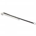 Uxcell 15-inch Carbon Steel Crescent Chain Wrench Pipe Fitting Tool