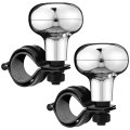 Tallew 2 Pieces Steering Wheel Knob Spinner Suicide Knobs 360 Degrees Rotation Tractor Accessories For Cars Trucks Tractors 