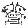 15pc Front Upper Control Arm Ball Joint Sway Bar Suspension Kit Replacement For 1995-1999 Chevy Gmc K1500 Tahoe Yukon 4wd 