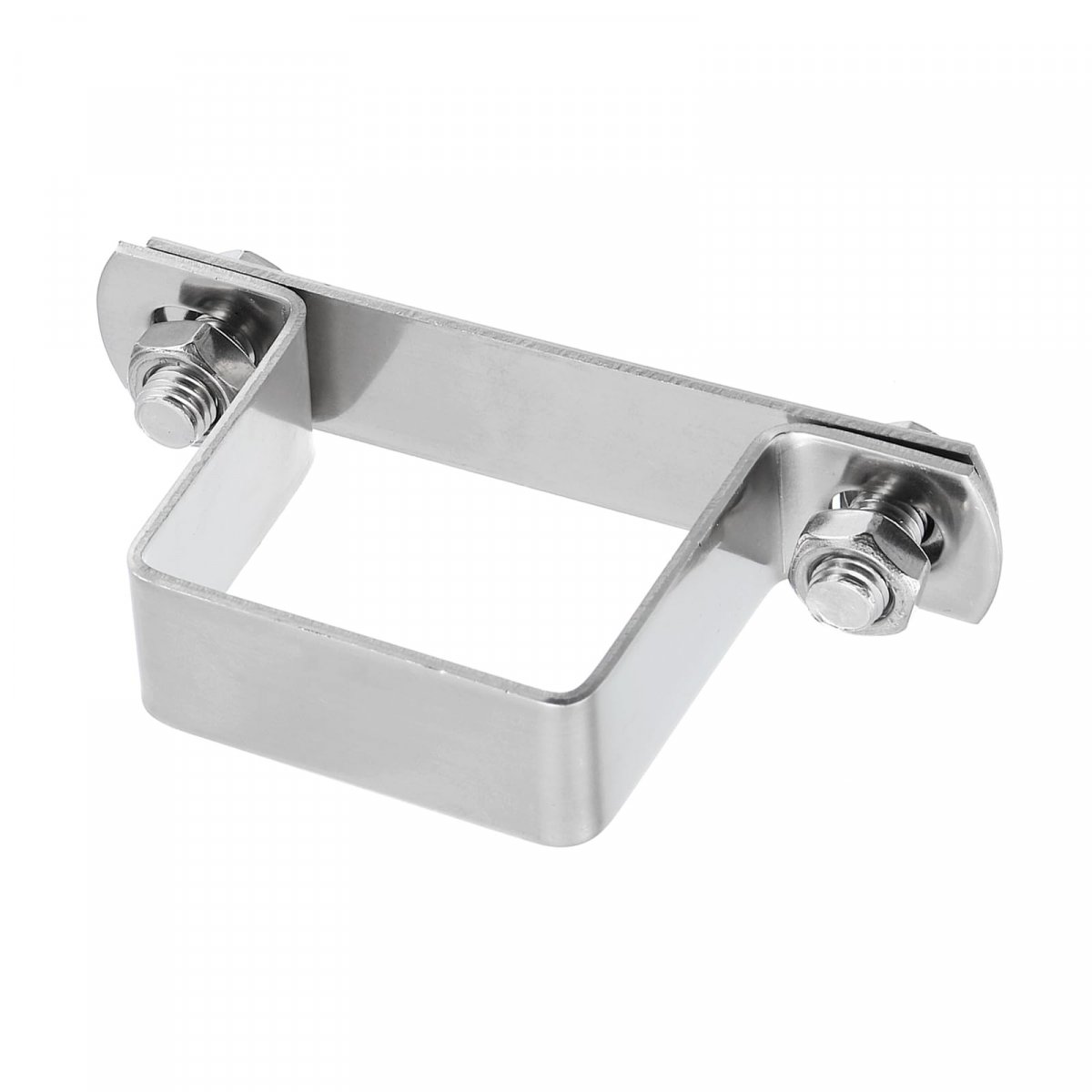 U Shaped Connector Bracket 45mm X 304 Stainless Steel Bar Security Holder Brackets For Door Window Shed Closed Strut Channel