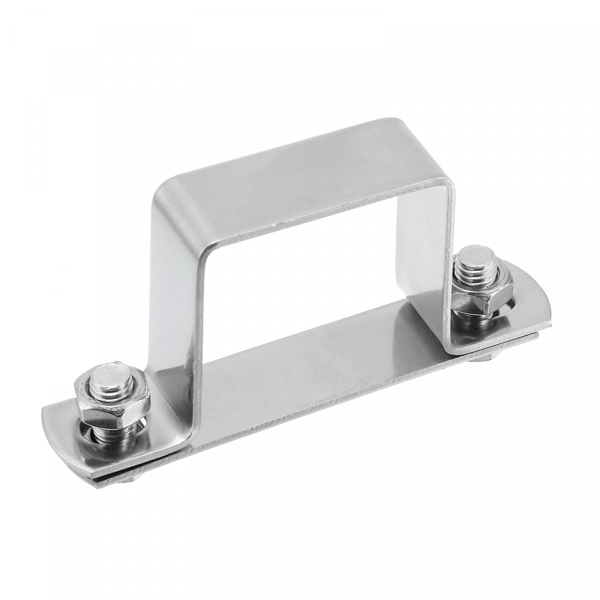 U Shaped Connector Bracket 45mm X 304 Stainless Steel Bar Security Holder Brackets For Door Window Shed Closed Strut Channel