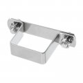 U Shaped Connector Bracket 45mm X 304 Stainless Steel Bar Security Holder Brackets For Door Window Shed Closed Strut Channel