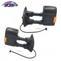 Tom Pair Of Power Heated Folding Mirrors For 2001-2016 Ford F-250 F-350 F-450 F-550 Super Duty Fo1321342 Fo1320342
