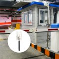 Stobok 1pc Telescopic Card Holder Rod Reach Stick Grabber Tool Stopper For Vehicle Parking Payment Guide Telescoping Pole White
