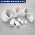 4pcs 1 5 45 Degree Elbow Pipe Fittings Furniture Construction Grade 2-way Pvc Corner Adapter For Diy Garden Shelf Connection