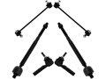 Tie Rod End And Sway Bar Link Kit 6 Piece Set For 2007-2017 Jeep Patriot 