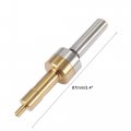 Uxcell 10mm Shank Titanium Non-magnetic Edge Finder For Milling Lathe