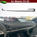 Kaitian 4pcs Carbon Fiber Center Control Dashboard Panel Cover Trim Car Accessories For Mazda Cx-30 2020