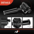 A-premium Ignition Coil Pack Compatible With Jaguar Vanden Plas 2000-2003 Xj8 1999-2003 Xjr Xk8 1999-2002 Xkr 2000-2002 V8 4 0l