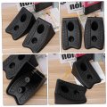 Wakauto 4 Pieces Tire Shoe Stopper Car Garage Drums Djembe Adults The Spot Teaser Chocks Wheel Wedges Plastic Auto Skate