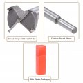 Uxcell Forstner Drill Bits Set 24mm Dia 25mm Tungsten Carbide Wood Hole Saw Auger Opener Woodworking Hinge Drilling Boring Bit