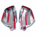 Chrome Door Handle Cover 4d No Passenger Keyhole Full Mirror Not Fit On Towing Combo Kit Compatible With 2008-2015 Sequoia