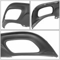 Ch1195116 Factory Style Rear Lower Bumper Valance Air Deflector Compatible With Dodge Charger R T Sxt 2015-2022 Textured Black